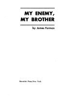 Cover of My Enemy, My Brother