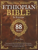 Cover of Complete Ethiopian Bible in English - Original Version - 88 Books