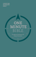 Cover of Biblia CSB de Un Minuto