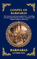 Cover of Vangelo di Barnaba