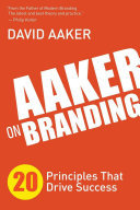 Cover of Aaker sobre branding