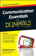 Cover of Communication essentials for dummies