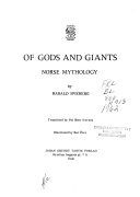 Cover of Of gods and giants