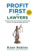 Cover of Profit First For Lawyers
