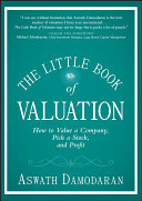 Cover of The Little Book of Valuation