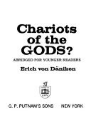 Cover of Chariots of the Gods