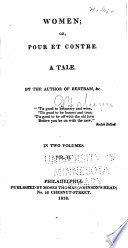 Cover of Women, or, Pour et contre