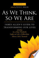 Cover of As We Think, So We Are