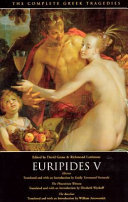 Cover of The complete Greek tragedies