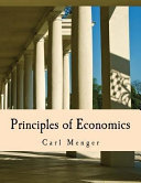 Cover of Principios de economía política