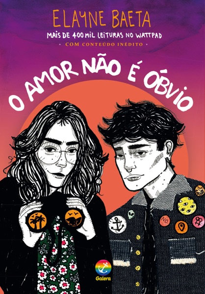 Cover of O amor não é óbvio