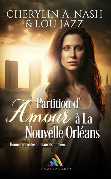 Cover of Partition d’amour à La Nouvelle-Orléans  Livre lesbien, roman lesbien