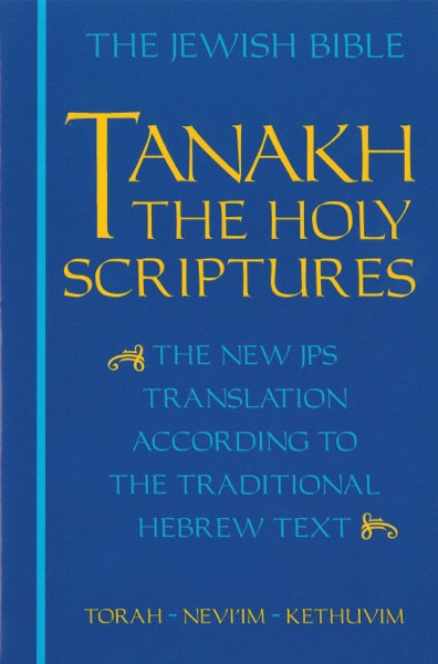 Cover of JPS TANAKH: Le Sacre Scritture (blu)
