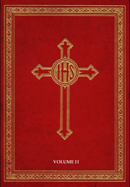 Cover of Messale Romano (Volume Secondo) Messale Romano del 1962 in Latino - Benziger Brothers