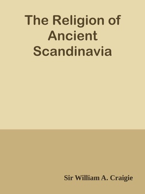 Cover of The religion of ancient Scandinavia