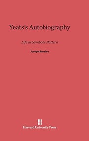 Cover of Yeats's Autobiography