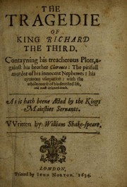 Cover of Richard III