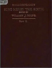 Cover of King Henry VI. Part 2