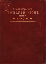 Cover of Twelfth Night, or What You Will