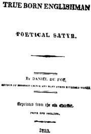 Cover of The True-Born Englishman