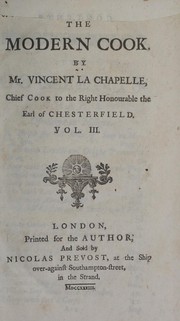 Cover of The modern cook
