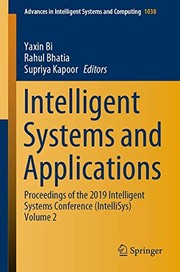 Cover of Intelligent Systems and Applications