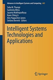 Cover of Intelligent Systems Technologies and Applications