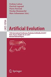 Cover of Artificial Evolution