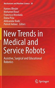 Cover of New Trends in Medical and Service Robots