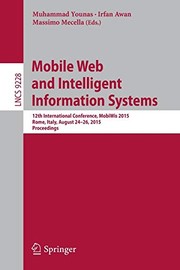 Cover of Mobile Web and Intelligent Information Systems