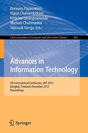 Cover of Advances in Information Technology