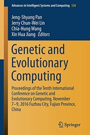 Cover of Genetic and Evolutionary Computing