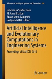 Cover of Artificial Intelligence and Evolutionary Computations in Engineering Systems