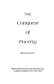 Cover of The Conquest of Poverty
