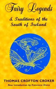Cover of Fairy legends and traditions of the south of Ireland