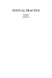 Cover of Textual practice