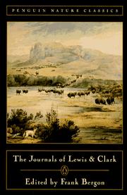 Cover of Original journals of the Lewis and Clark Expedition
