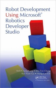 Cover of Robot development using Microsoft Robotics developer studio