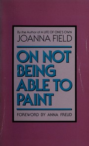 Cover of On not being able to paint