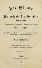 Cover of Der Olymp, oder, Mythologie der Griechen und Römer