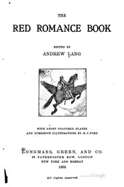 Cover of The red romance book