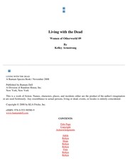 Cover of Living with the Dead
