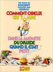 Cover of Comment Obélix est tombé dans la marmite du druide quand il était petit