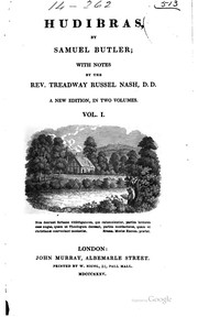 Cover of Hudibras