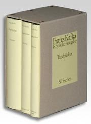 Cover of Tagebücher
