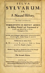 Cover of Sylva sylvarum