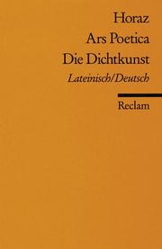 Cover of Ars poetica