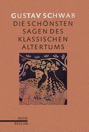 Cover of Die schönsten Sagen des klassischen Altertums