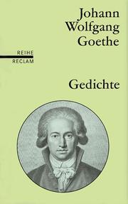 Cover of Gedichte