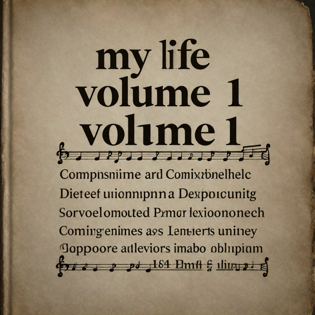 My Life — Volume 1 cover